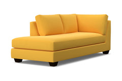 Tuxedo Left Arm Chaise :: Leg Finish: Espresso / Configuration: LAF - Chaise on the Left