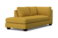 Tuxedo Left Arm Chaise :: Leg Finish: Espresso / Configuration: LAF - Chaise on the Left