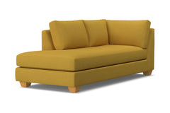 Tuxedo Left Arm Chaise :: Leg Finish: Natural / Configuration: LAF - Chaise on the Left