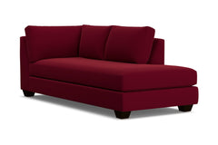 Tuxedo Right Arm Chaise :: Leg Finish: Espresso / Configuration: RAF - Chaise on the Right