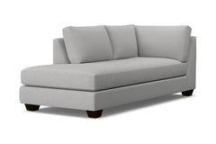 Tuxedo Left Arm Chaise :: Leg Finish: Espresso / Configuration: LAF - Chaise on the Left