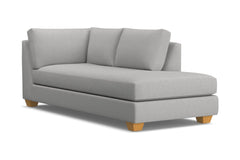 Tuxedo Right Arm Chaise :: Leg Finish: Natural / Configuration: RAF - Chaise on the Right