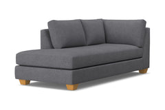 Tuxedo Left Arm Chaise :: Leg Finish: Natural / Configuration: LAF - Chaise on the Left