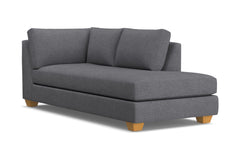 Tuxedo Right Arm Chaise :: Leg Finish: Natural / Configuration: RAF - Chaise on the Right