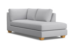 Tuxedo Right Arm Chaise :: Leg Finish: Natural / Configuration: RAF - Chaise on the Right