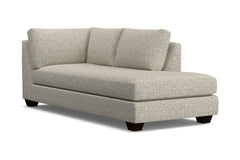 Tuxedo Right Arm Chaise :: Leg Finish: Espresso / Configuration: RAF - Chaise on the Right