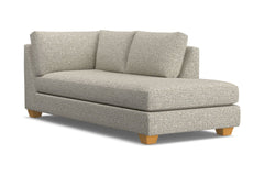 Tuxedo Right Arm Chaise :: Leg Finish: Natural / Configuration: RAF - Chaise on the Right