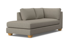 Tuxedo Left Arm Chaise :: Leg Finish: Natural / Configuration: LAF - Chaise on the Left