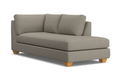 Tuxedo Right Arm Chaise :: Leg Finish: Natural / Configuration: RAF - Chaise on the Right