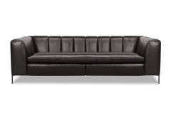 Phantom Leather Sofa with Power Footrests
