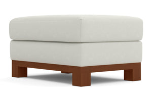 Avalon Ottoman :: Leg Finish: Pecan / Size: 25x35