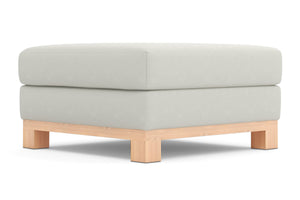 Avalon Ottoman :: Leg Finish: Natural / Size: 35x35