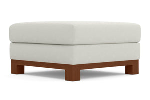 Avalon Ottoman :: Leg Finish: Pecan / Size: 35x35