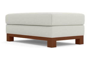 Avalon Ottoman :: Leg Finish: Pecan / Size: 28x48