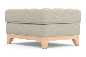 Monroe Drive Ottoman :: Leg Finish: Natural / Size: 23x30