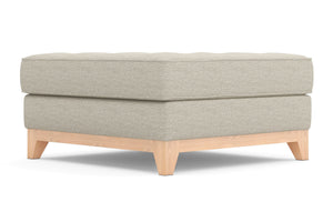 Monroe Drive Ottoman :: Leg Finish: Natural / Size: 35x35