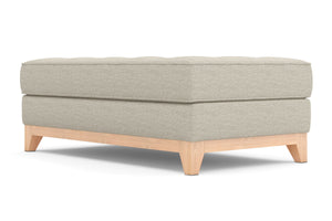 Monroe Drive Ottoman :: Leg Finish: Natural / Size: 28x48