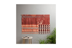 Abstraction In Terracotta Wall Hanging by Lola Terracota