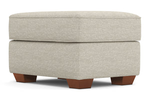 Catalina Ottoman :: Leg Finish: Pecan / Size: 23x30