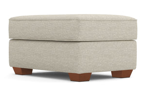 Catalina Ottoman :: Leg Finish: Pecan / Size: 25x35