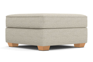 Catalina Ottoman :: Leg Finish: Natural / Size: 35x35