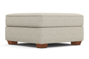 Catalina Ottoman :: Leg Finish: Pecan / Size: 35x35