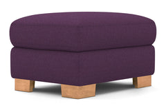 Melrose Ottoman :: Leg Finish: Natural / Size: 23x30