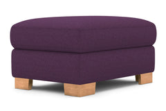 Melrose Ottoman :: Leg Finish: Natural / Size: 25x35