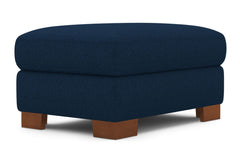 Melrose Ottoman :: Leg Finish: Pecan / Size: 25x35