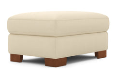 Melrose Ottoman :: Leg Finish: Pecan / Size: 25x35