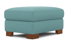 Melrose Ottoman :: Leg Finish: Pecan / Size: 25x35