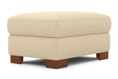 Melrose Ottoman :: Leg Finish: Pecan / Size: 25x35