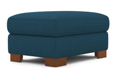 Melrose Ottoman :: Leg Finish: Pecan / Size: 25x35