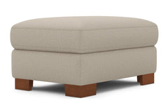 Melrose Ottoman :: Leg Finish: Pecan / Size: 25x35