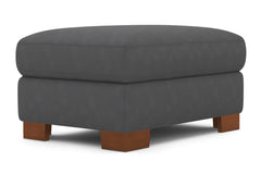 Melrose Ottoman :: Leg Finish: Pecan / Size: 25x35