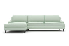 Soto 2pc Sectional Sofa :: Leg Finish: Espresso / Configuration: LAF - Chaise on the Left