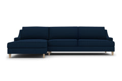 Soto 2pc Sectional Sofa :: Leg Finish: Weathered Oak / Configuration: LAF - Chaise on the Left
