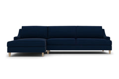 Soto 2pc Sectional Sofa :: Leg Finish: Weathered Oak / Configuration: LAF - Chaise on the Left
