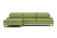 Soto 2pc Sectional Sofa :: Leg Finish: Weathered Oak / Configuration: LAF - Chaise on the Left
