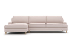 Soto 2pc Sectional Sofa :: Leg Finish: Weathered Oak / Configuration: LAF - Chaise on the Left
