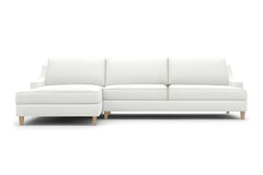 Soto 2pc Sectional Sofa :: Leg Finish: Weathered Oak / Configuration: LAF - Chaise on the Left