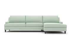 Soto 2pc Sectional Sofa :: Leg Finish: Espresso / Configuration: RAF - Chaise on the Right