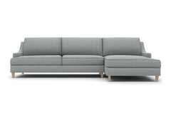 Soto 2pc Sectional Sofa :: Leg Finish: Weathered Oak / Configuration: RAF - Chaise on the Right