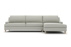 Soto 2pc Sectional Sofa :: Leg Finish: Weathered Oak / Configuration: RAF - Chaise on the Right