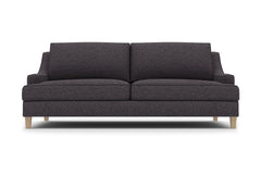 Soto Apartment Size Sofa :: Leg Finish: Weathered Oak