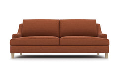 Soto Apartment Size Sofa :: Leg Finish: Weathered Oak