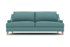 Soto Apartment Size Sofa :: Leg Finish: Weathered Oak