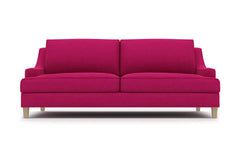 Soto Apartment Size Sofa :: Leg Finish: Weathered Oak