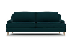 Soto Apartment Size Sofa :: Leg Finish: Weathered Oak