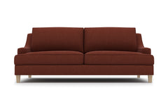 Soto Apartment Size Sofa :: Leg Finish: Weathered Oak